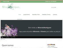 Tablet Screenshot of mineralsrodrigues.com